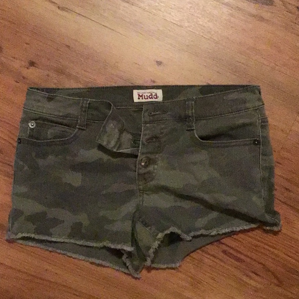 Army jean shorts